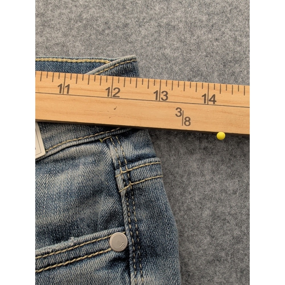 NWT Women's Judy Blue Bell Bottom Jeans Distressed High Rise size 1/25 - Picture 14 of 16